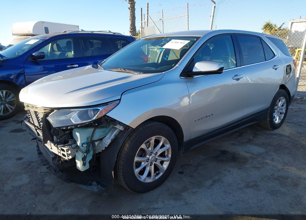 2018 CHEVROLET EQUINOX VIN: 3GNAXJEVXJS622228