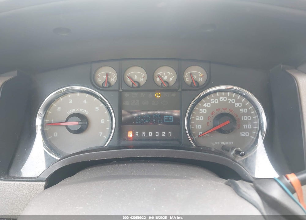 2010 FORD F-150 VIN: 1FTFW1EV3AFC73225