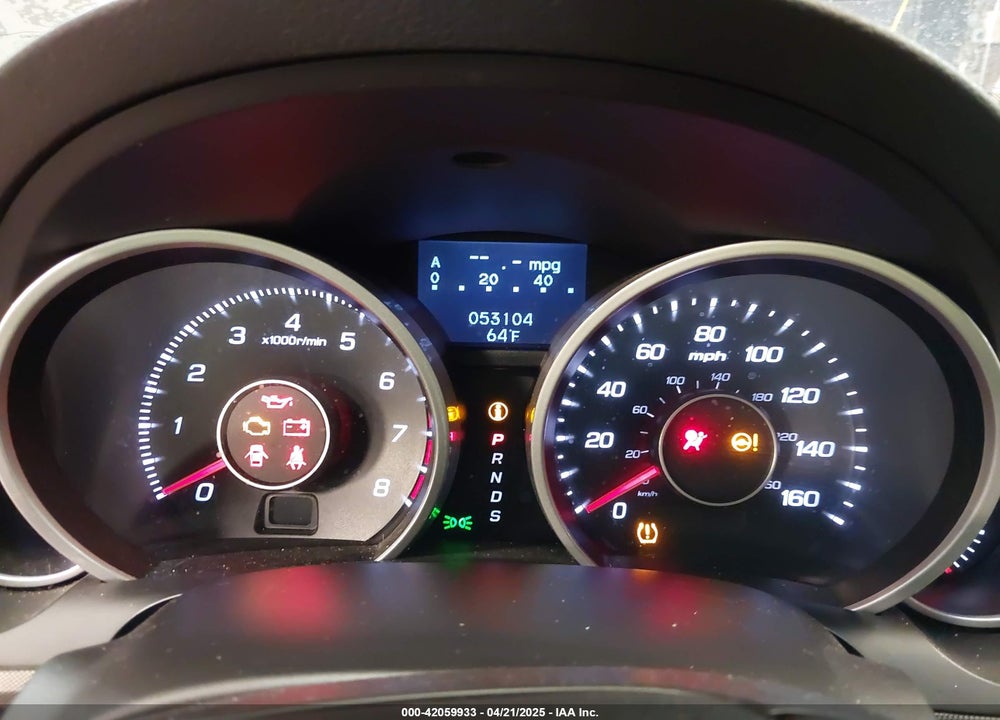 2012 ACURA TL 3.5 VIN: 19UUA8F56CA019426