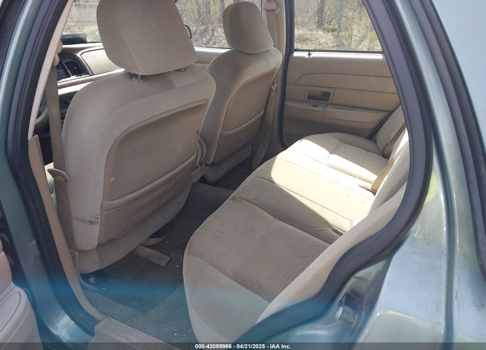 2005 FORD CROWN VICTORIA STANDARD VIN: 2FAFP73W25X121741
