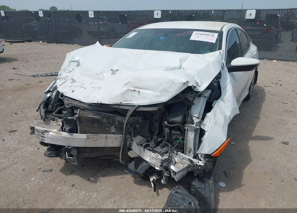 2017 HONDA CIVIC VIN: 19XFC2F56HE043647