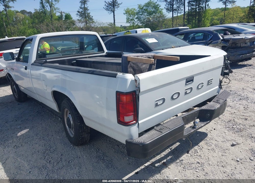 1991 DODGE DAKOTA VIN: 1B7GL26XXMS302752