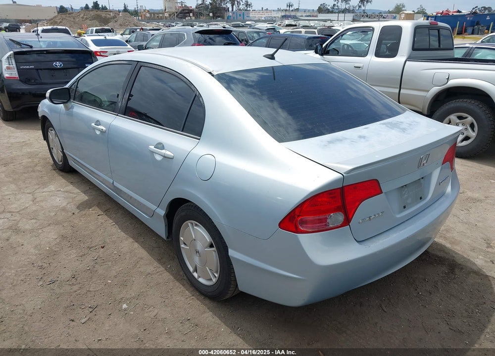 2006 HONDA CIVIC HYBRID VIN: JHMFA36216S020626