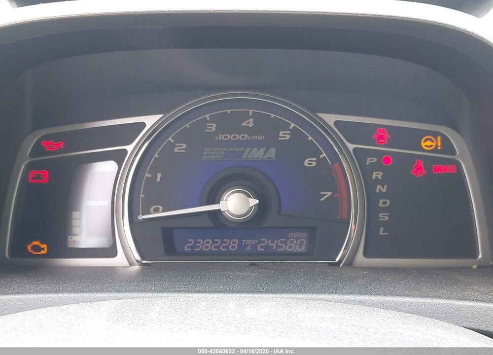 2006 HONDA CIVIC HYBRID VIN: JHMFA36216S020626