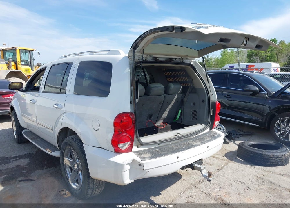 2008 DODGE DURANGO LIMITED VIN: 1D8HB58248F157847
