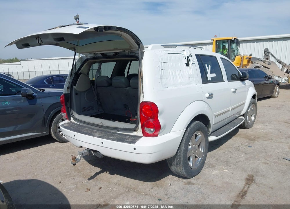 2008 DODGE DURANGO LIMITED VIN: 1D8HB58248F157847