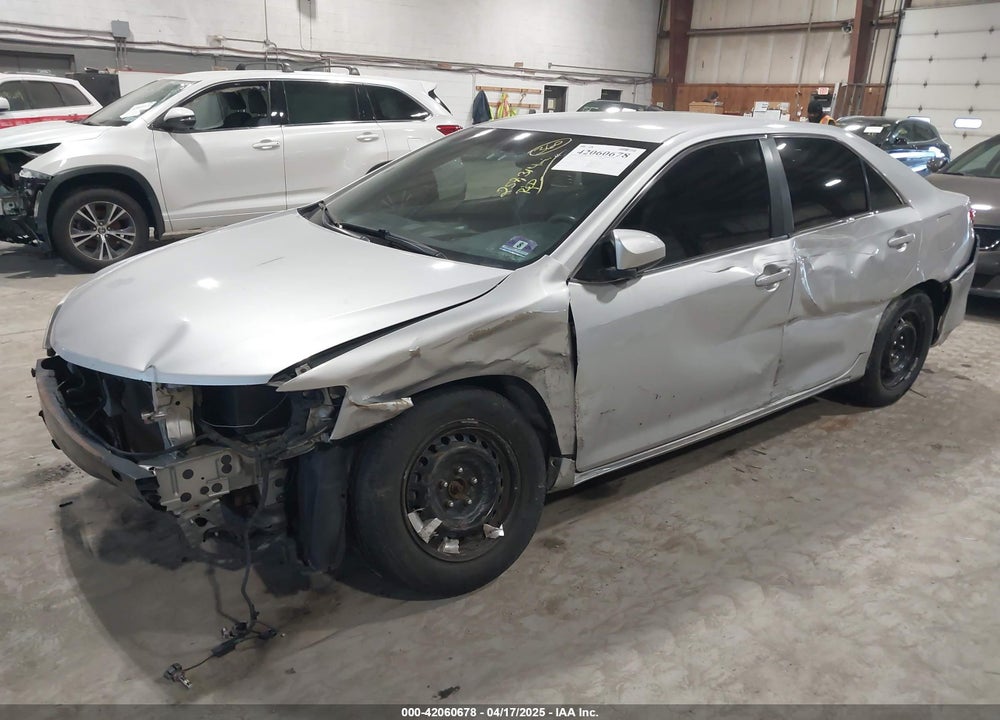 2012 TOYOTA CAMRY VIN: 4T4BF1FK6CR164017