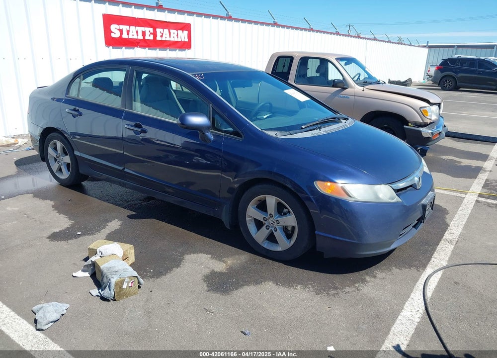 2007 HONDA CIVIC EX VIN: 1HGFA16817L032413