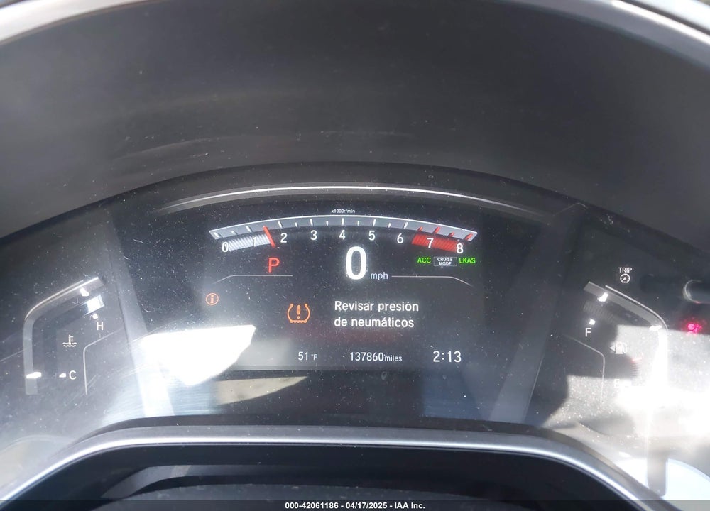 2019 HONDA CR-V EX-L VIN: 2HKRW2H80KH666292