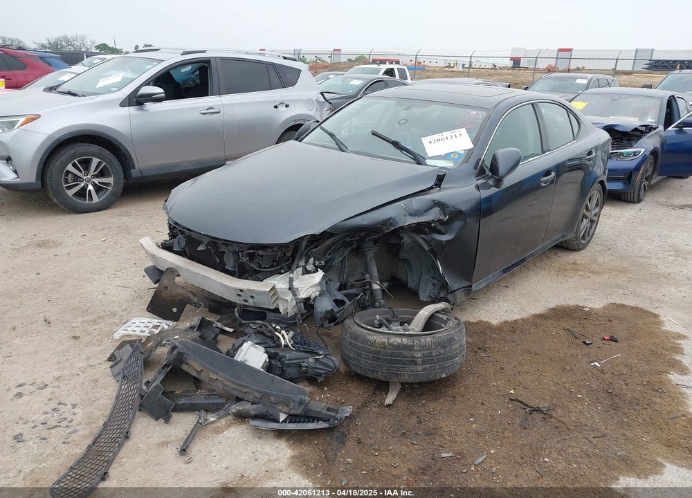 2008 LEXUS IS 250 VIN: JTHBK262685085656