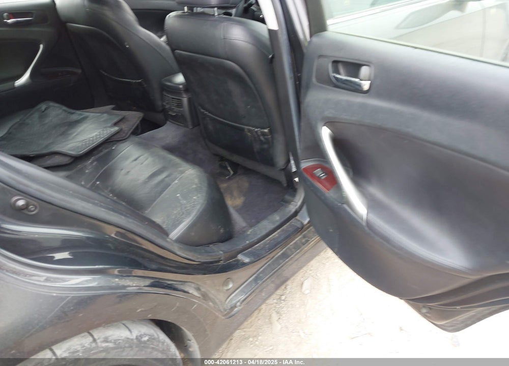 2008 LEXUS IS 250 VIN: JTHBK262685085656