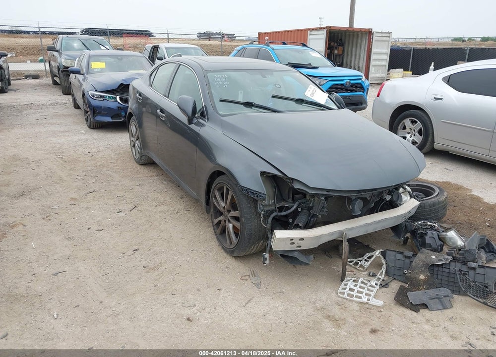 2008 LEXUS IS 250 VIN: JTHBK262685085656