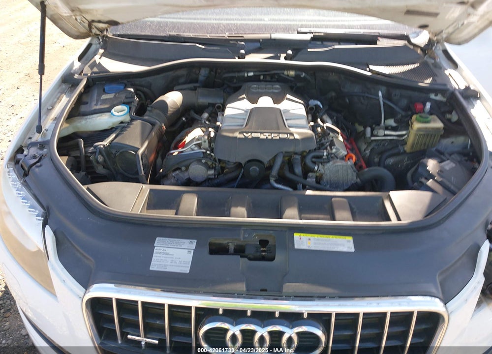 2013 AUDI Q7 3.0T PREMIUM VIN: WA1LGAFE7DD000118