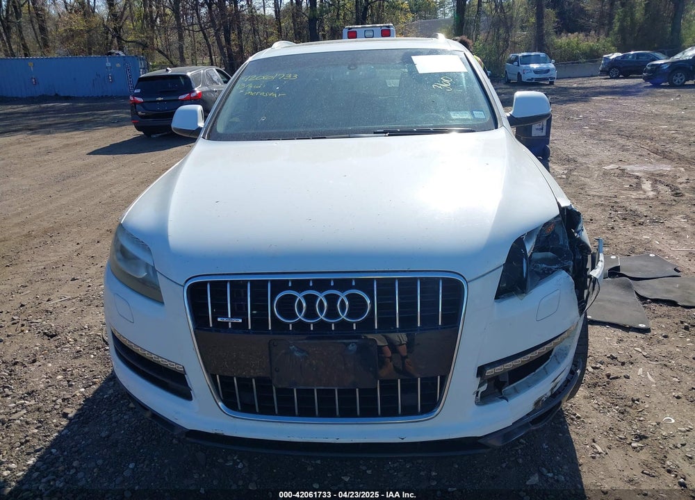2013 AUDI Q7 3.0T PREMIUM VIN: WA1LGAFE7DD000118