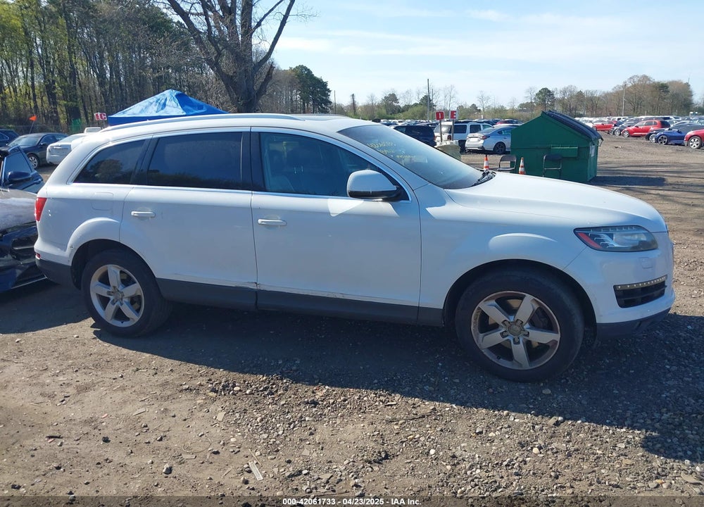 2013 AUDI Q7 3.0T PREMIUM VIN: WA1LGAFE7DD000118