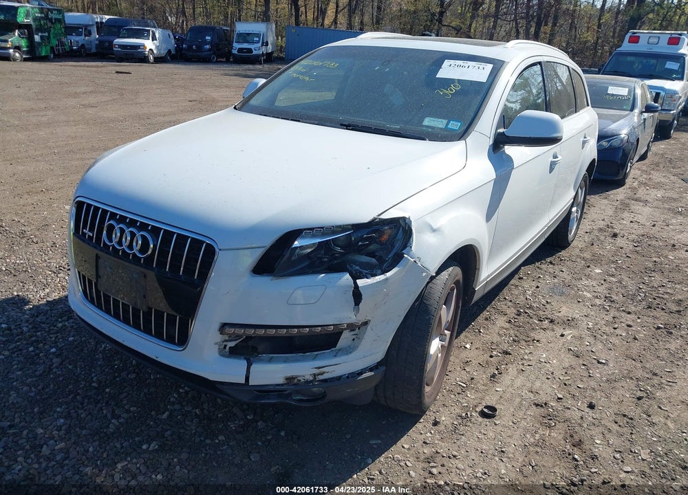 2013 AUDI Q7 3.0T PREMIUM VIN: WA1LGAFE7DD000118