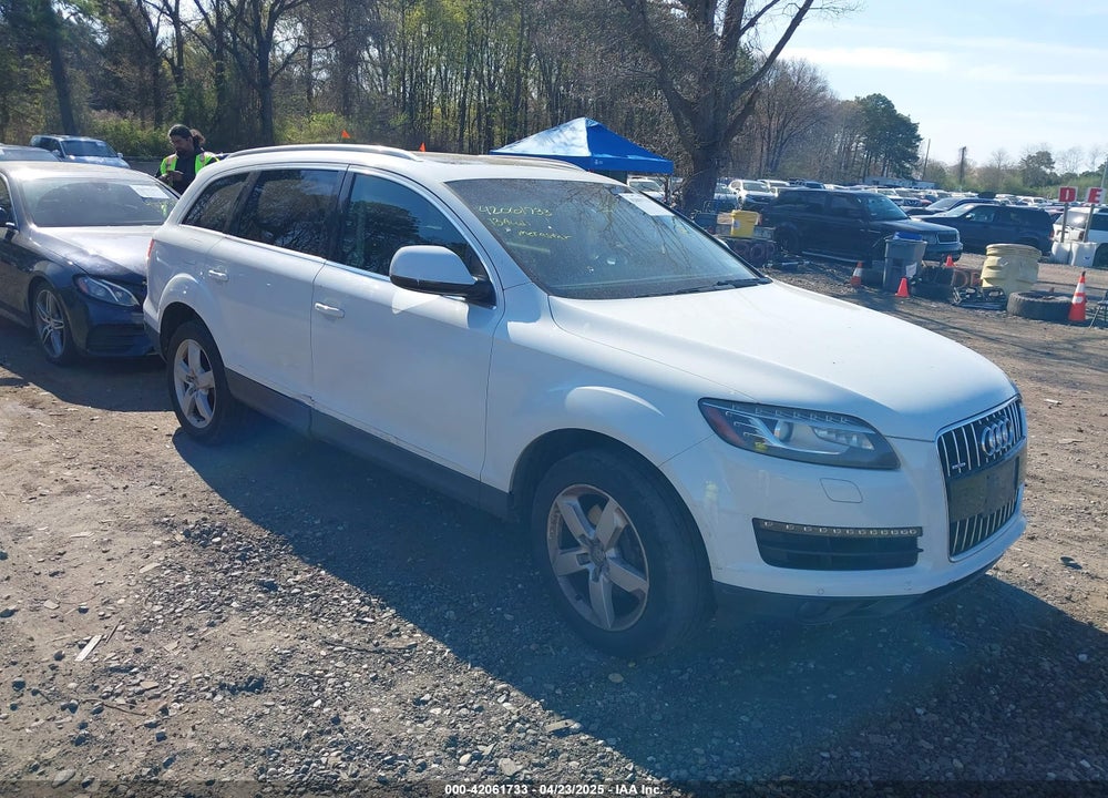 2013 AUDI Q7 3.0T PREMIUM VIN: WA1LGAFE7DD000118