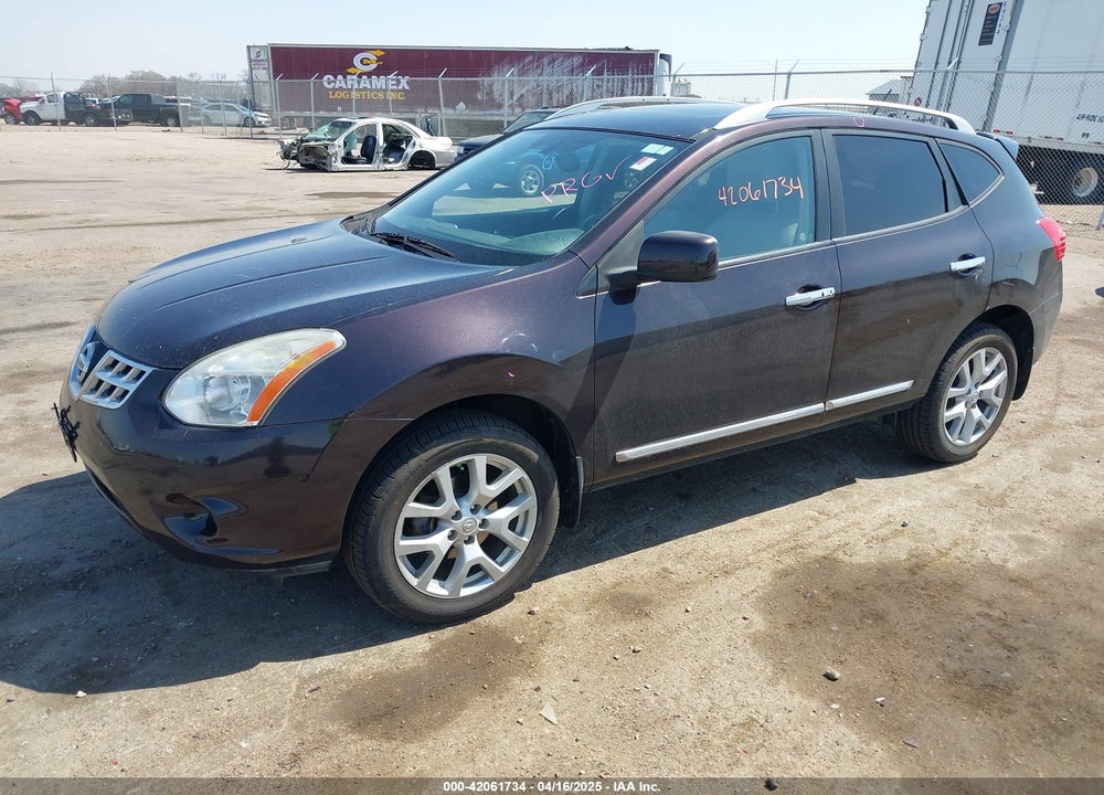 2011 NISSAN ROGUE SV VIN: JN8AS5MV2BW298749