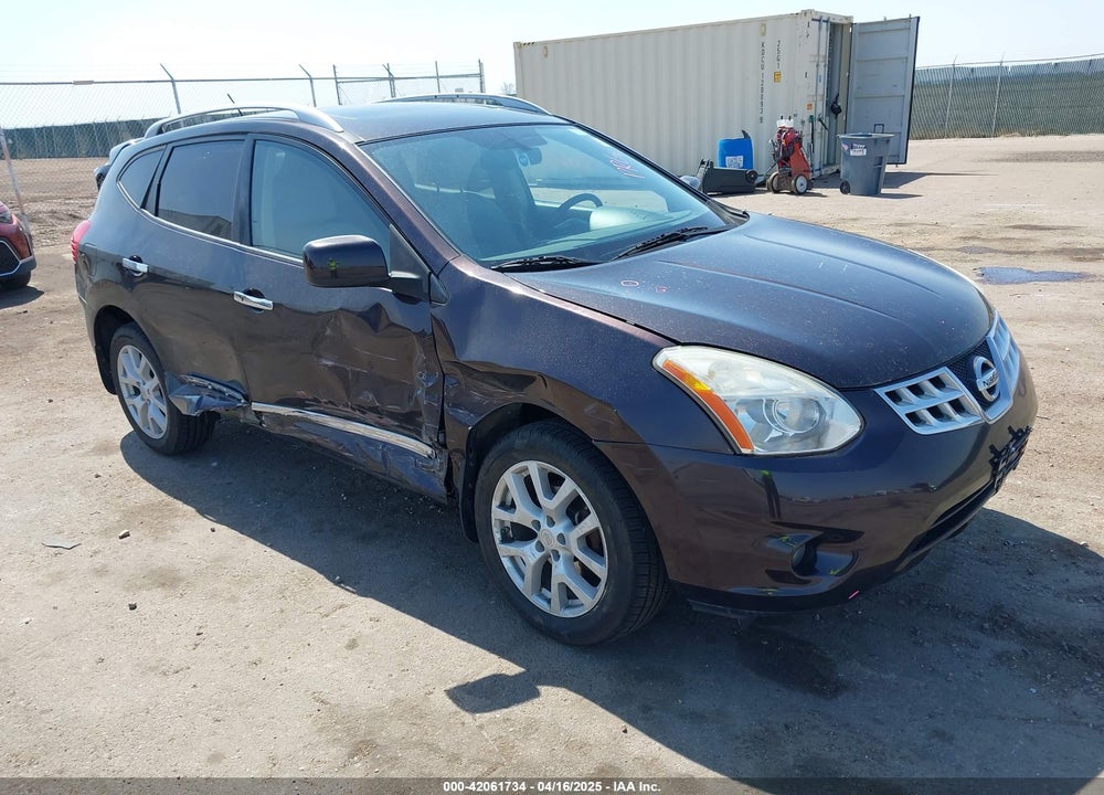 2011 NISSAN ROGUE SV VIN: JN8AS5MV2BW298749