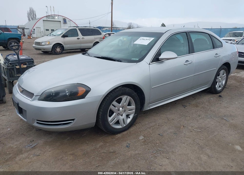 2012 CHEVROLET IMPALA LT VIN: 2G1WB5E30C1274160