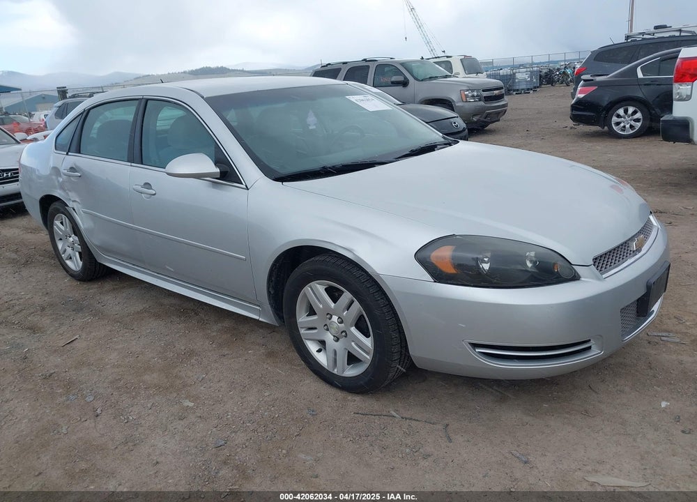 2012 CHEVROLET IMPALA LT VIN: 2G1WB5E30C1274160