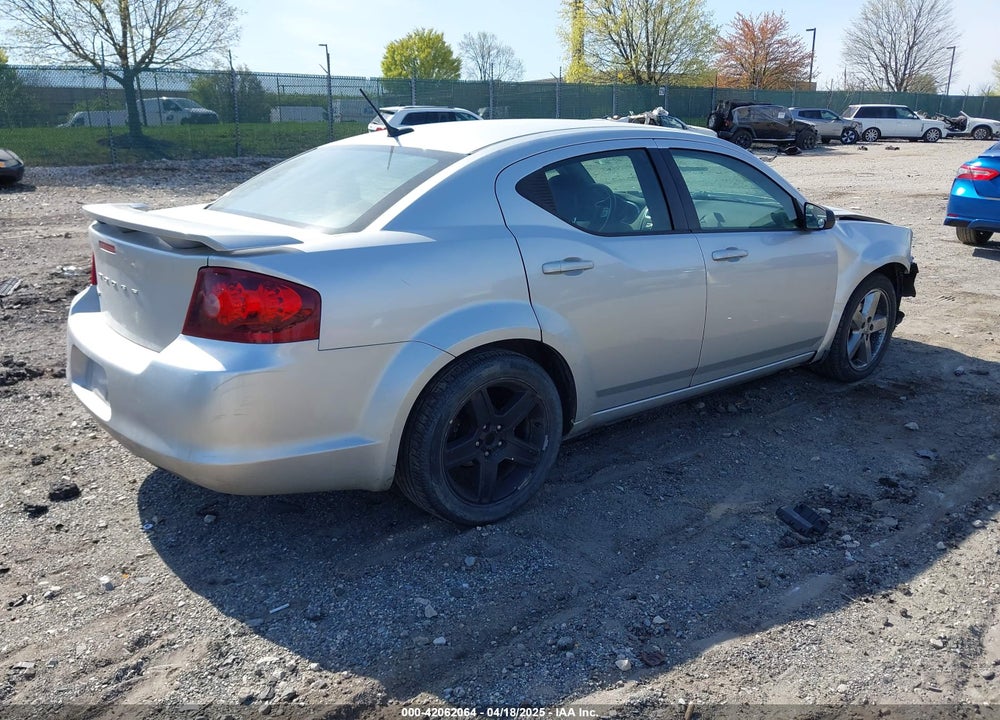 2012 DODGE AVENGER SE VIN: 1C3CDZAB6CN147327