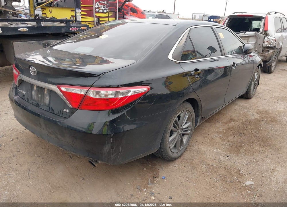 2016 TOYOTA CAMRY SE VIN: 4T1BF1FK9GU999903