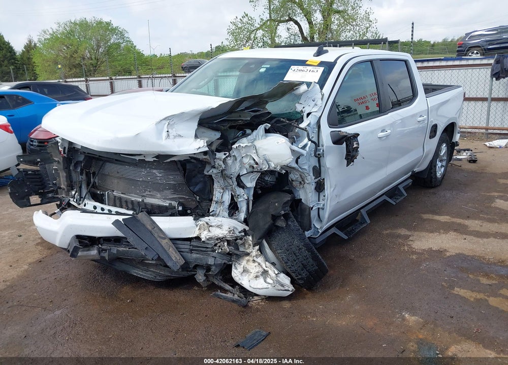 2023 CHEVROLET SILVERADO 1500 4WD SHORT BED RST VIN: 1GCUDEE84PZ204646