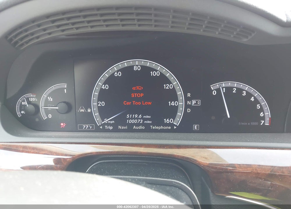 2013 MERCEDES-BENZ S 550 VIN: WDDNG7DBXDA510898