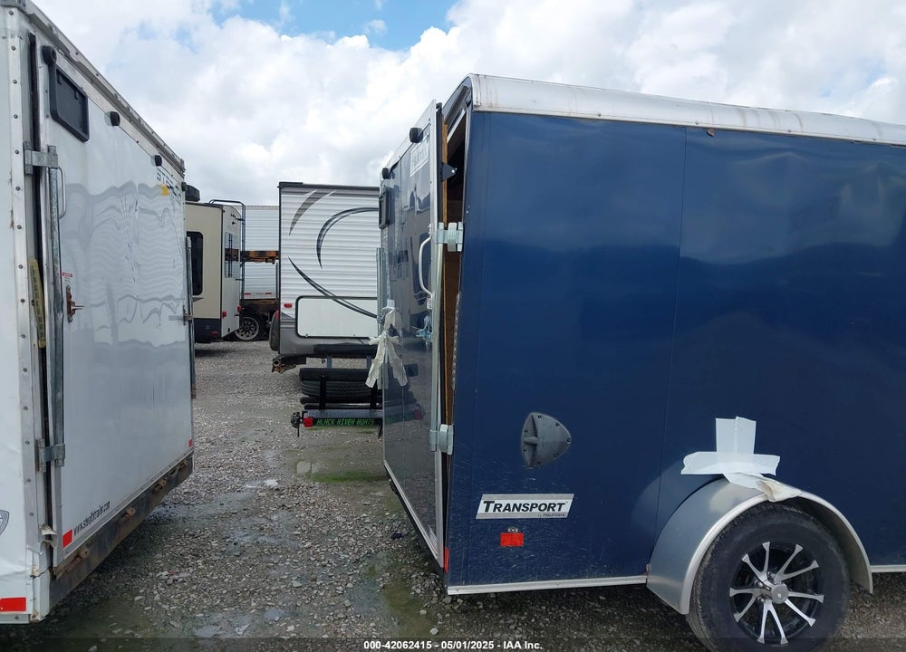 2023 HAULMARK 12\' CARGO TRAILER VIN: 7K51E1212PH901762