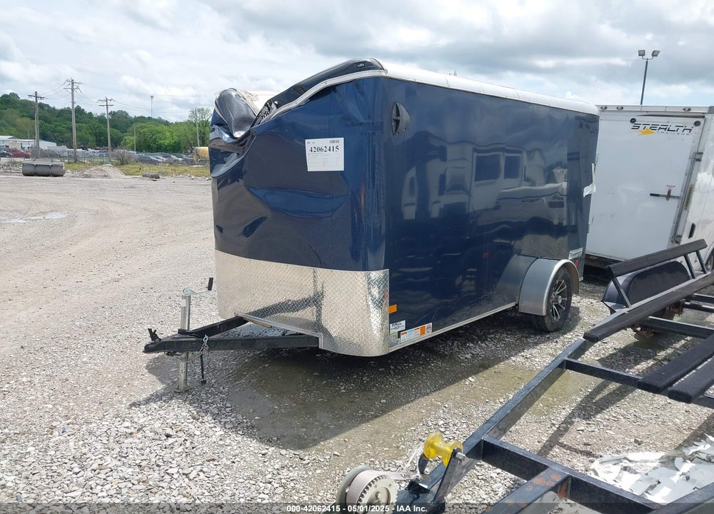 2023 HAULMARK 12\' CARGO TRAILER VIN: 7K51E1212PH901762