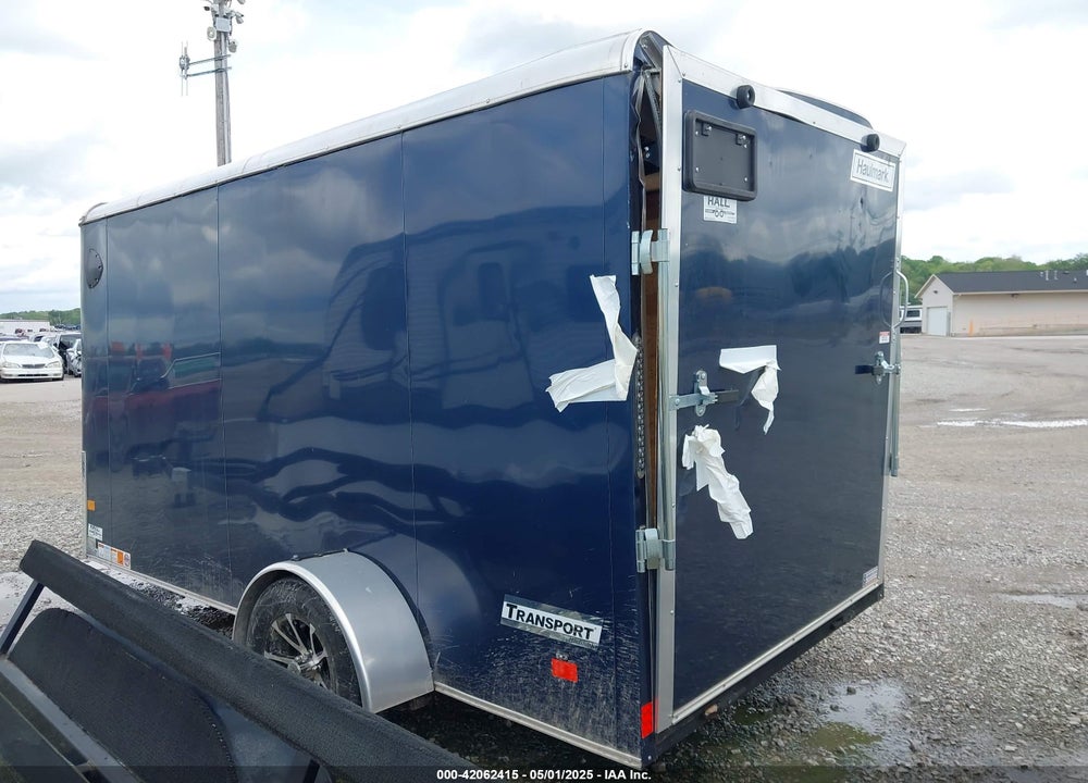 2023 HAULMARK 12\' CARGO TRAILER VIN: 7K51E1212PH901762
