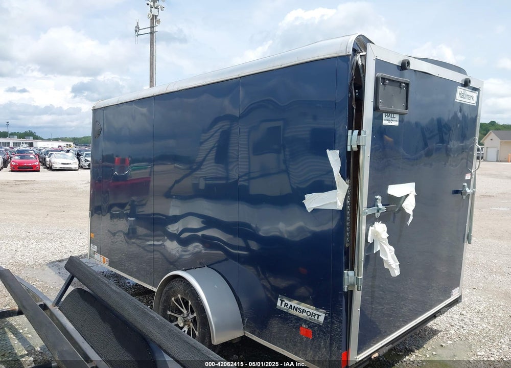 2023 HAULMARK 12\' CARGO TRAILER VIN: 7K51E1212PH901762