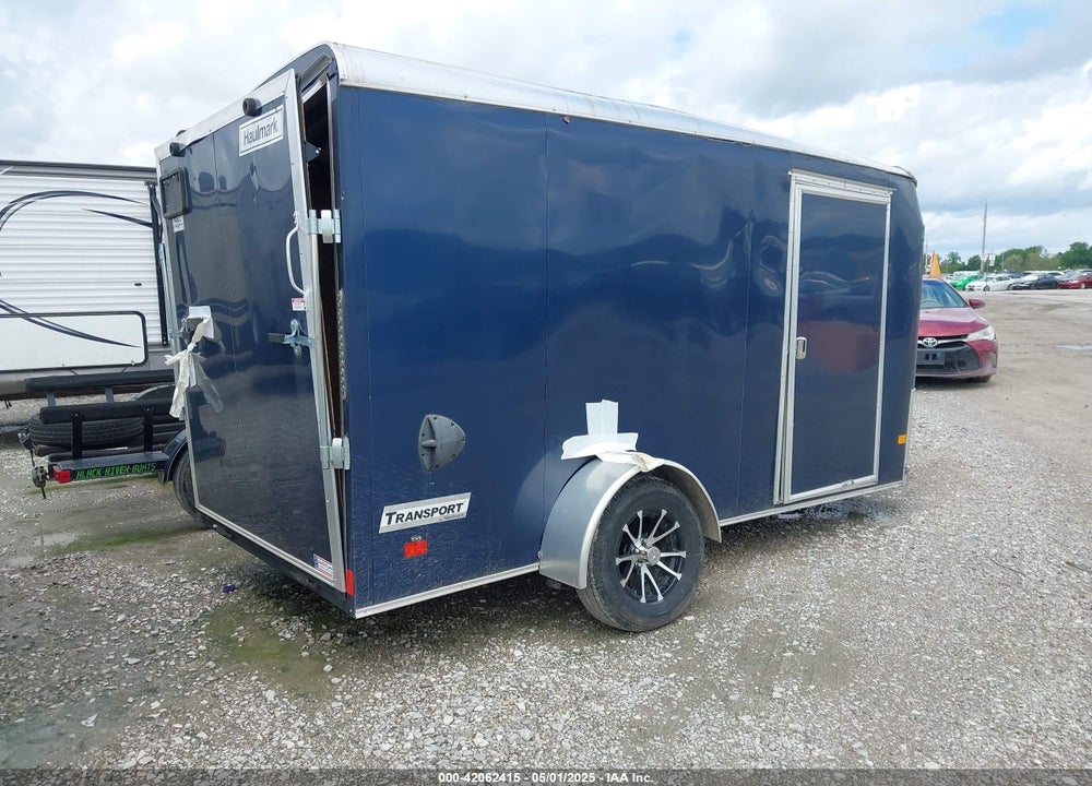 2023 HAULMARK 12\' CARGO TRAILER VIN: 7K51E1212PH901762