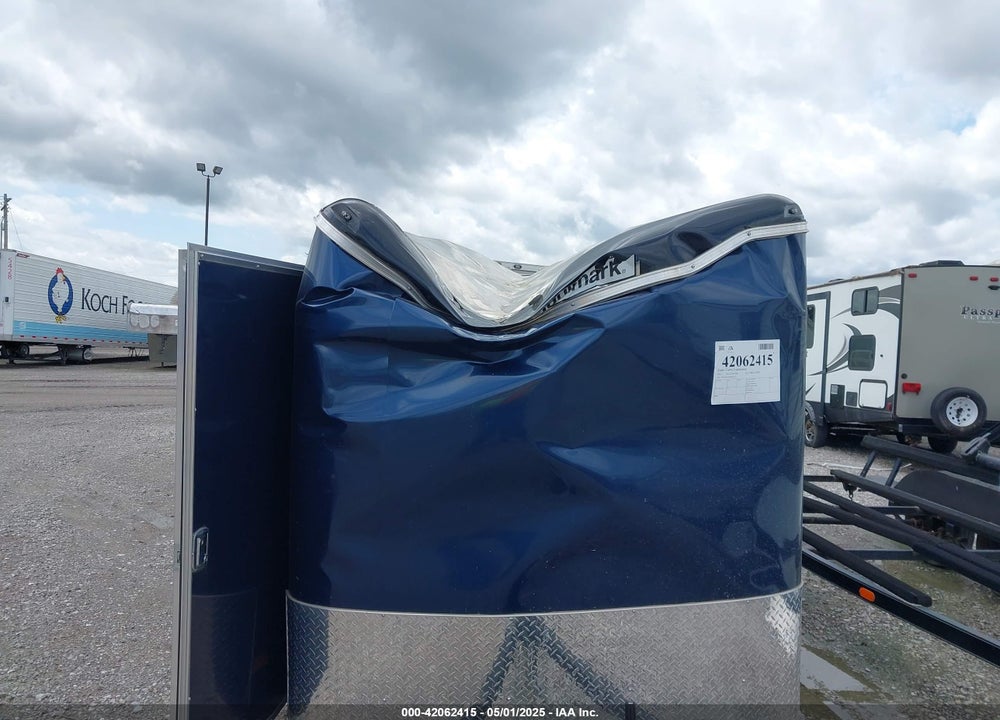 2023 HAULMARK 12\' CARGO TRAILER VIN: 7K51E1212PH901762
