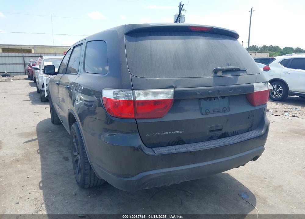 2013 DODGE DURANGO VIN: 1C4RDHAG5DC693092