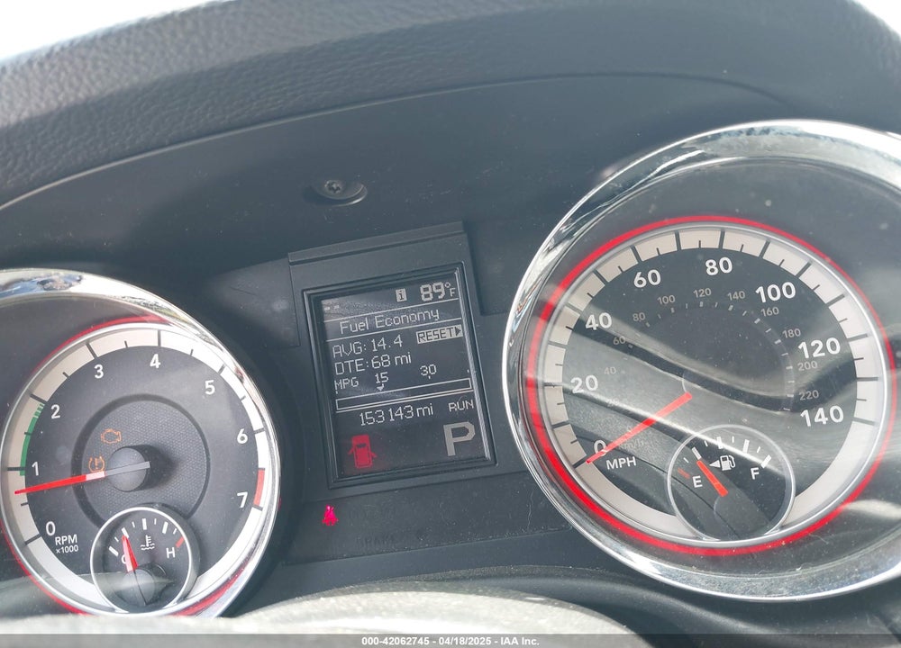 2013 DODGE DURANGO VIN: 1C4RDHAG5DC693092