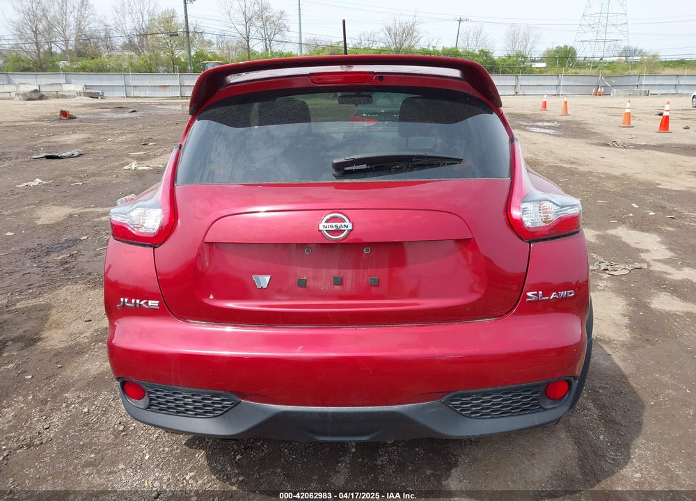 2016 NISSAN JUKE SL VIN: JN8AF5MV5GT653555