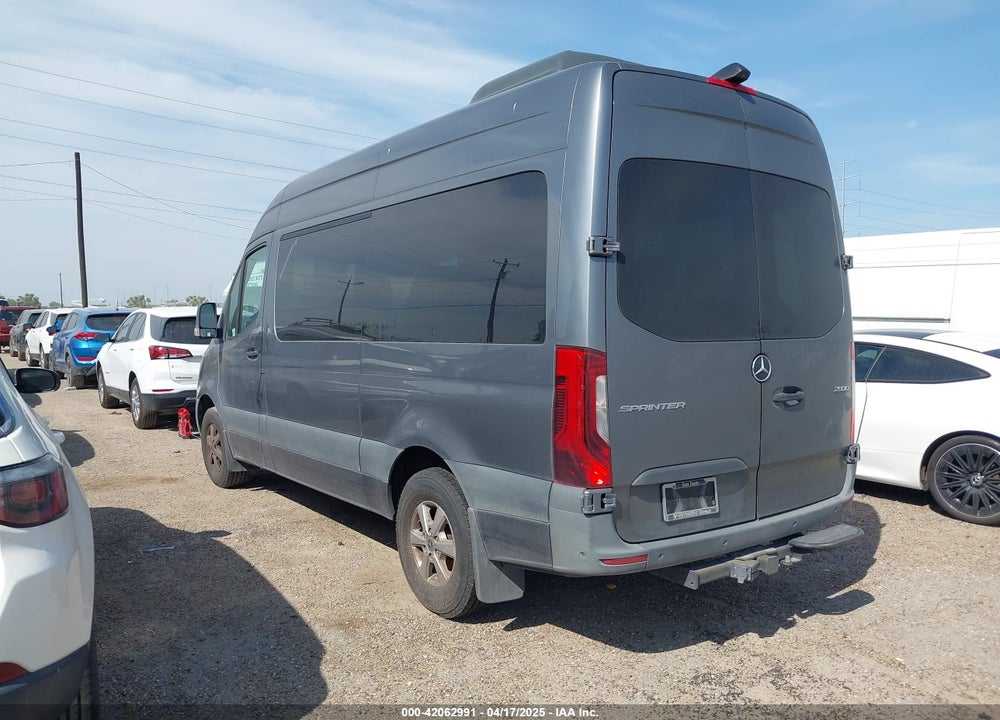 2021 MERCEDES-BENZ SPRINTER 2500 STANDARD ROOF I4 DIESEL VIN: W1Z4DFHY6MT055096