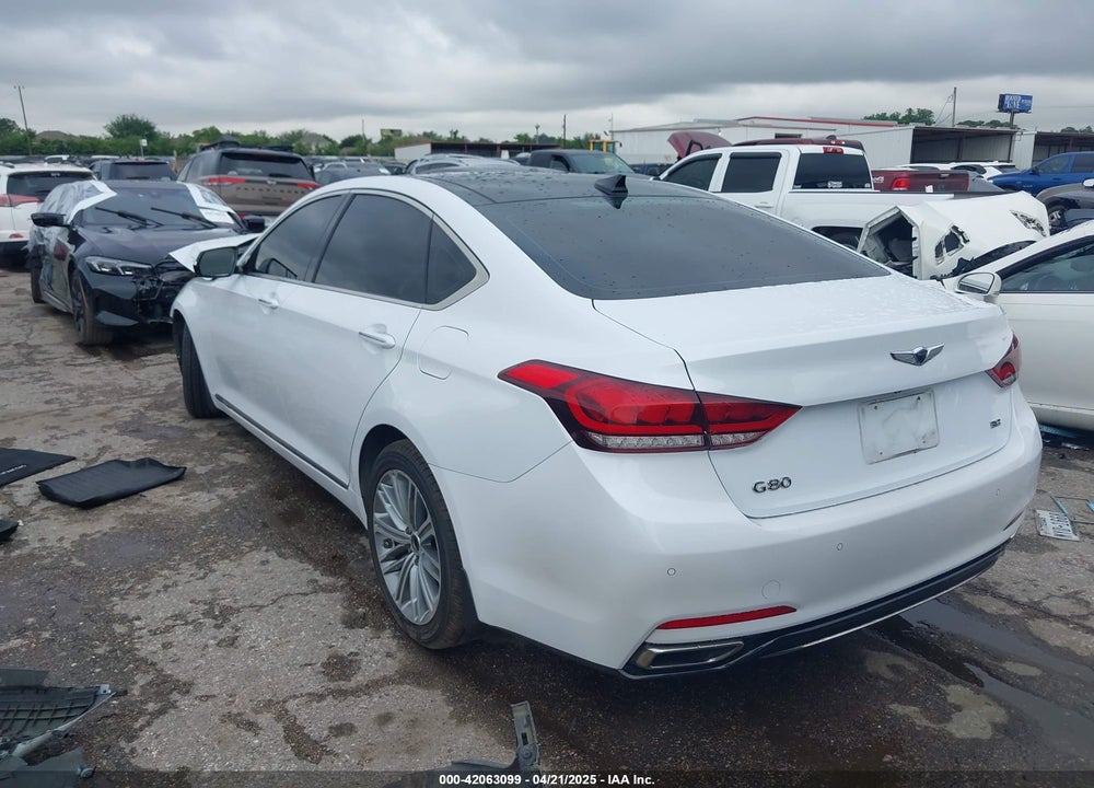 2018 GENESIS G80 3.8 VIN: KMHGN4JE2JU238178