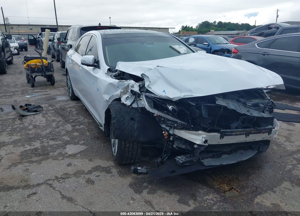 2018 GENESIS G80 3.8 VIN: KMHGN4JE2JU238178