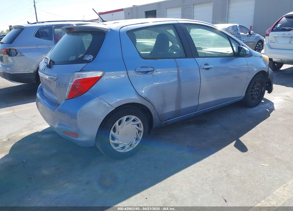 2012 TOYOTA YARIS VIN: JTDKTUD36CD535147