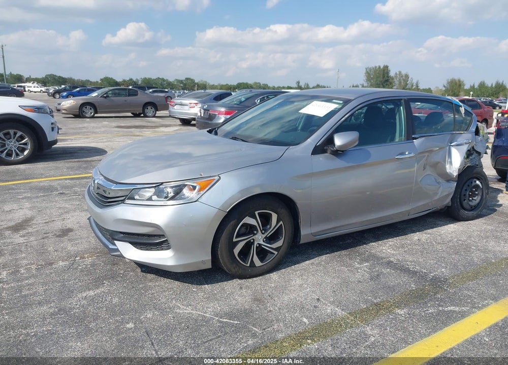 2016 HONDA ACCORD LX VIN: 1HGCR2F34GA118221