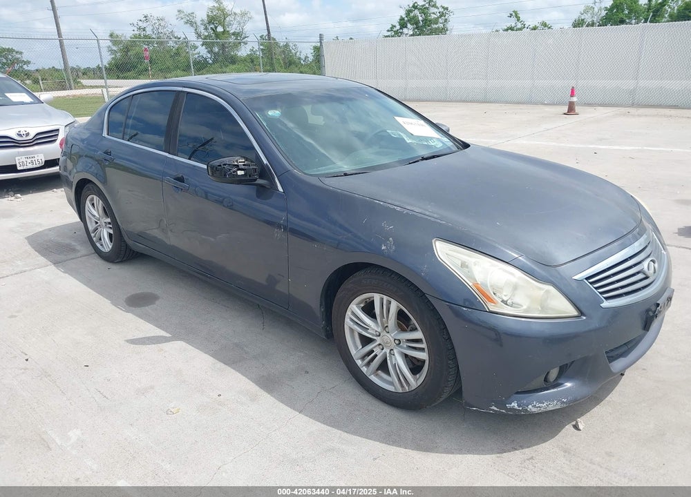 2011 INFINITI G37 JOURNEY VIN: JN1CV6AP3BM501637