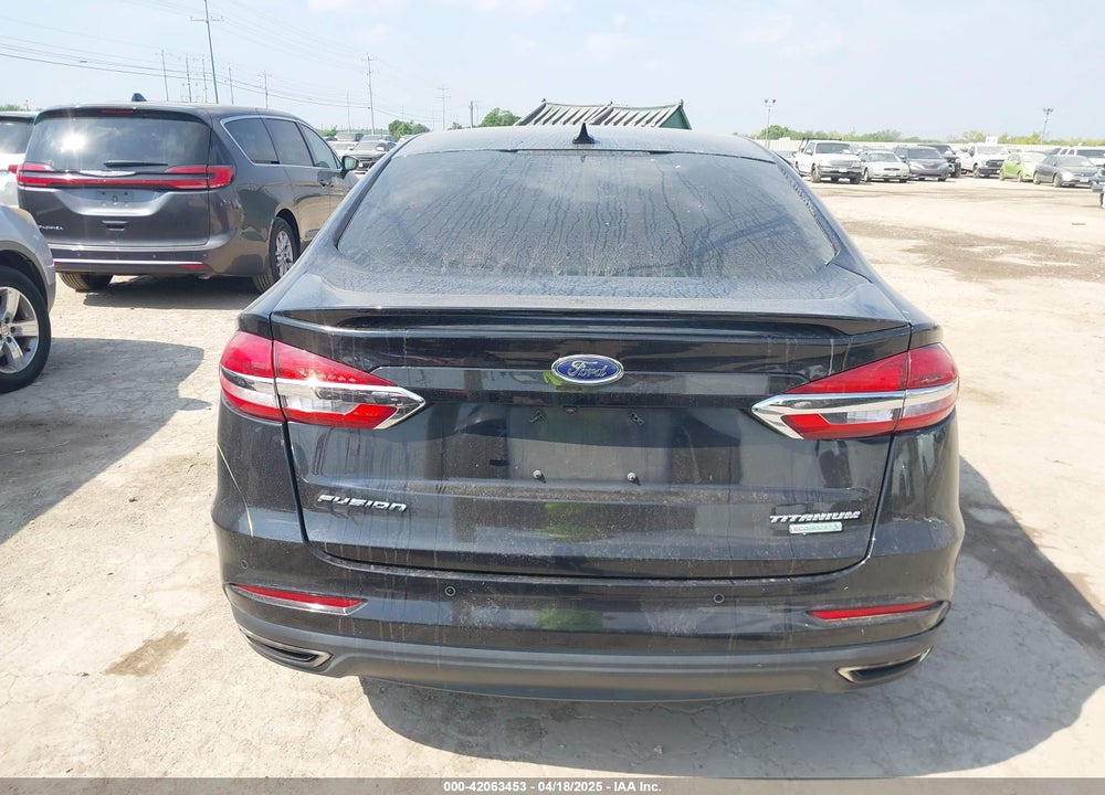 2019 FORD FUSION VIN: 3FA6P0K91KR253371