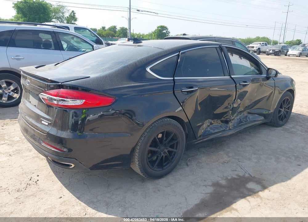 2019 FORD FUSION VIN: 3FA6P0K91KR253371