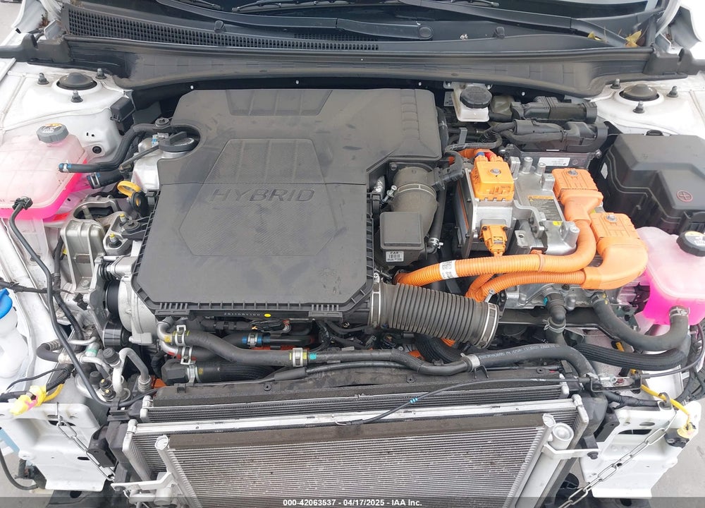 2023 HYUNDAI ELANTRA HYBRID BLUE VIN: KMHLM4AJ4PU086802