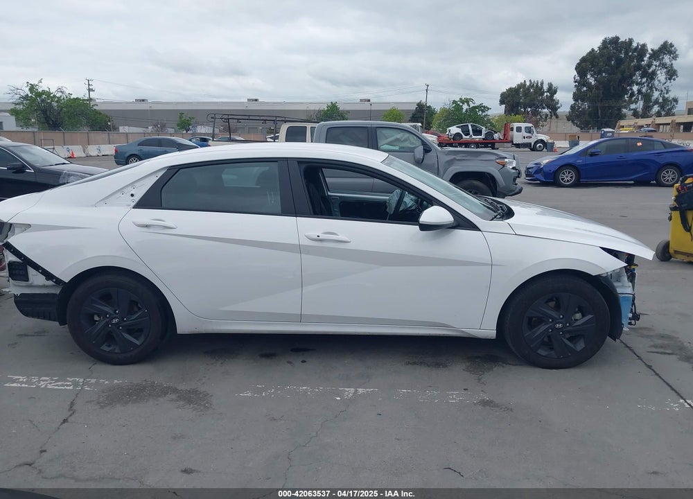 2023 HYUNDAI ELANTRA HYBRID BLUE VIN: KMHLM4AJ4PU086802