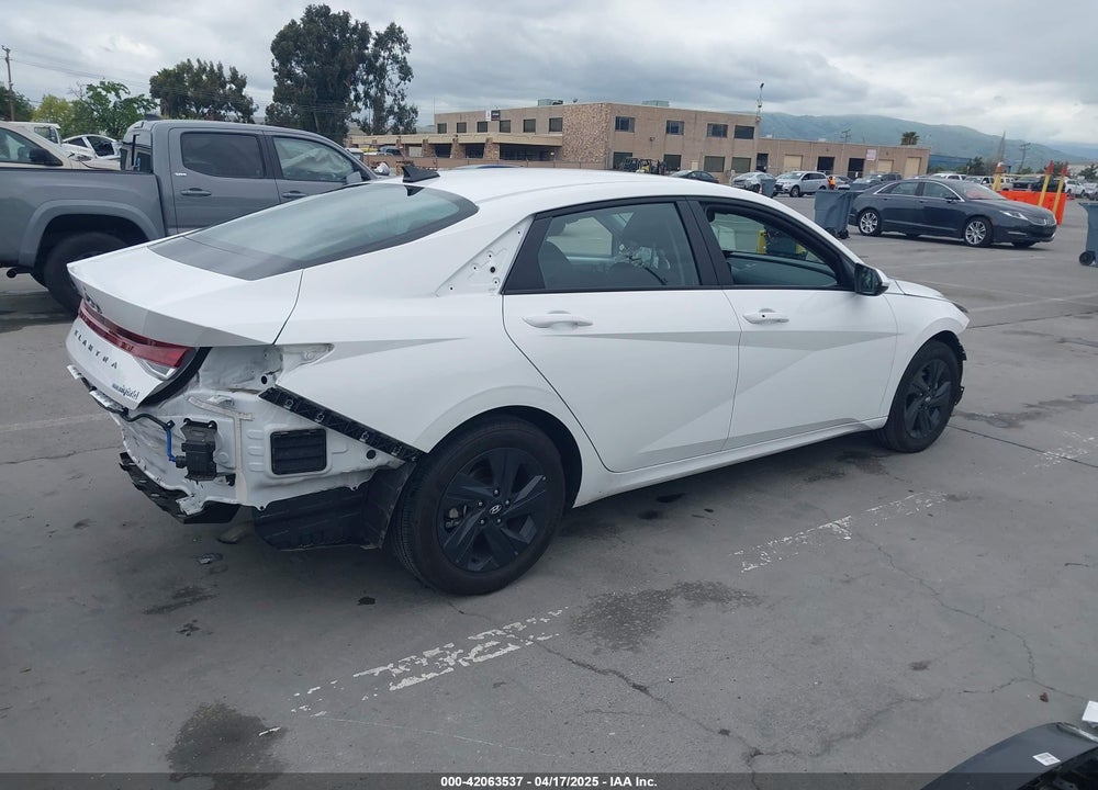 2023 HYUNDAI ELANTRA HYBRID BLUE VIN: KMHLM4AJ4PU086802