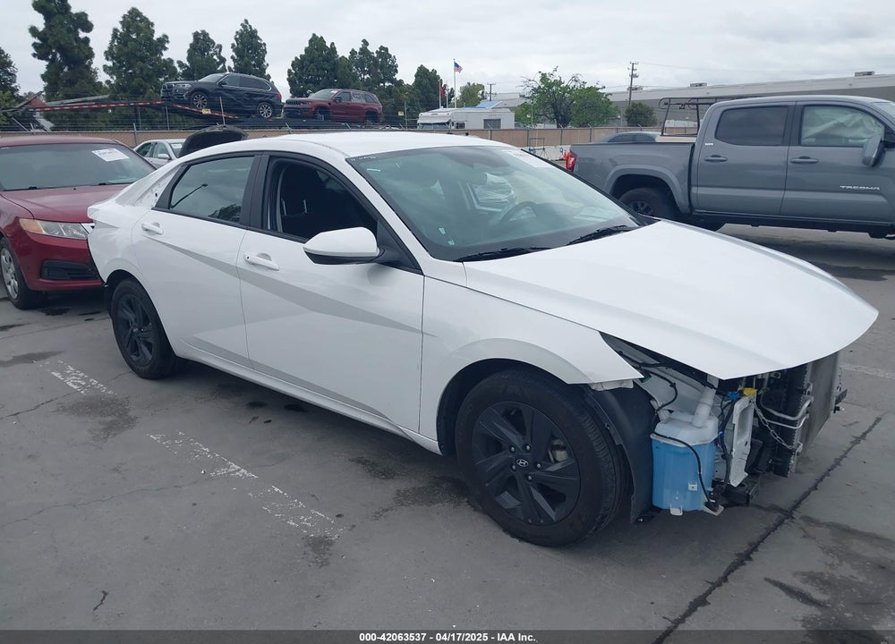 2023 HYUNDAI ELANTRA HYBRID BLUE VIN: KMHLM4AJ4PU086802